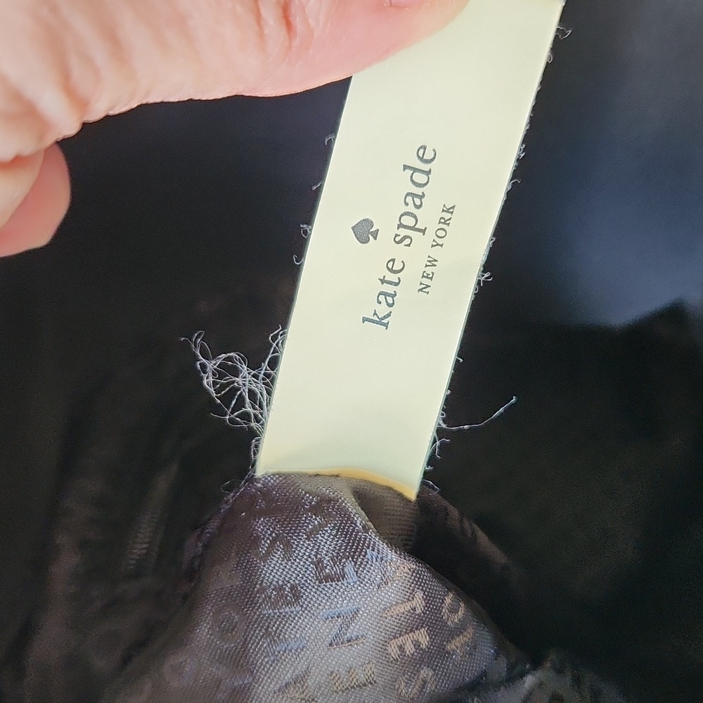 Kate Spade Miri Wilson Road Black Nylon Crossbody - Picture 8 of 15